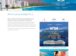 Win A Luxury Holiday For 2