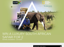 Win a luxury South African safari for 2!