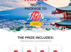 Win a Luxury Trip for 2 to Japan