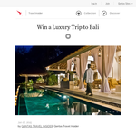 Win a luxury trip for 4 to Bali!
