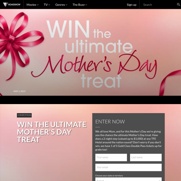Win a Luxury Weekend for Mum & More