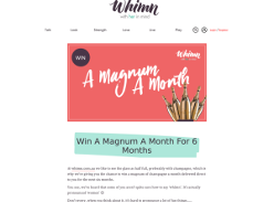 Win A Magnum A Month For 6 Months