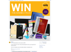 Win a Marbig stationery pack!