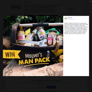 Win a Mayver's man pack!