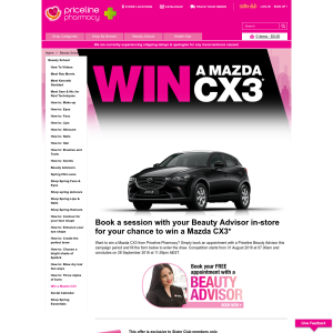 Win a Mazda CX3!