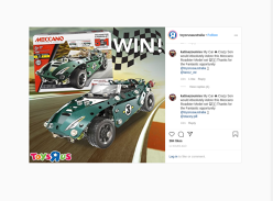 Win a Meccano Roadster model set!