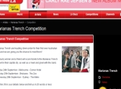 Win a Meet And Greet With Marianas Trench