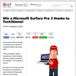 Win a Microsoft Surface Pro 3!