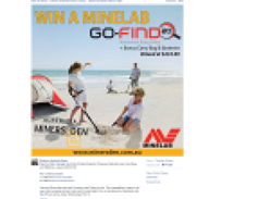 Win a Minelab Go-Find 20 Metal Detector + Carry Bag & Batteries, valued at $233.90!
