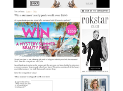 Win a mystery summer beauty pack