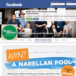Win a Narellan pool valued at $38,000!