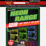 Win a neon toolbox of your colour!