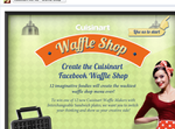 Win a new Cuisinart Waffle Maker