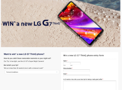 Win a new LG G7 ThinQ phone