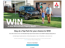 Win a new Mitsubishi Pajero Sport