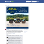 Win a new outdoor setting worth $1,799!