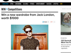 Win a new wardrobe from Jack London, worth $1,000!