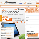 Win a Nextbook Premium 10 Inch Android Tablet