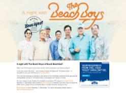 Win A night with The Beach Boys at Bondi Beachfest