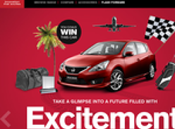 Win a Nissan vehicle of your choice!