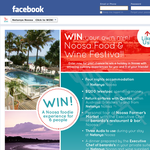 Win a Noosa Food Experience For 6 people