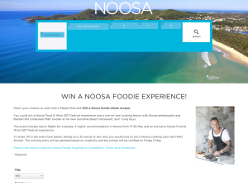Win a Noosa foodie experience!