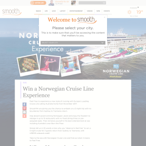 Win a Norweigian Cruise Line experience!