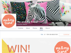 Win a Novo 3-Seater Sofa and a selection of Me & My Trend designer cushions