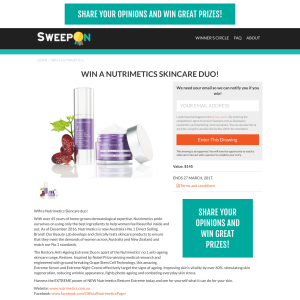 Win a Nutrimetics skincare duo, valued at $145!