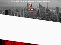 Win a NYC trip to get tattooed by Megan Massacre
