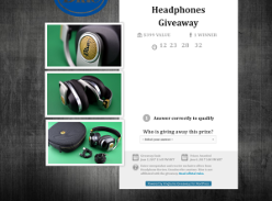 Win a pair of Blue Satellite Bluetooth Headphones!
