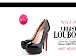 Win a Pair of Christian Louboutin Shoes