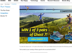 Win a Pair of Ghost 7