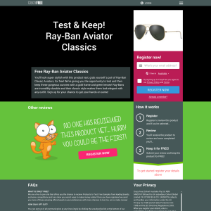 Win a pair of Ray-Ban Aviator 'Classics' to test and keep!