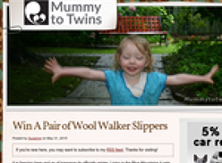Win A Pair of Wool Walker Slippers