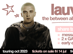 Win a Personalised Message from Lauv & a Double Pass to His Australian Tour