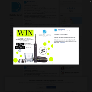 Win a Philips Sonicare Diamond Clean Electronic Toothbrush, valued at $369.95!