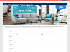Win a Phoebe Fabric Sofa Chaise Pair, valued at $1,799!