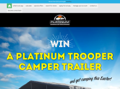 Win a Platinum Trooper Camper Trailer