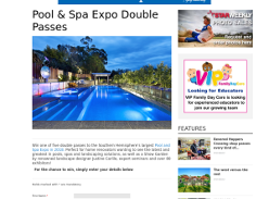 Win a Pool & Spa Expo Double Passes