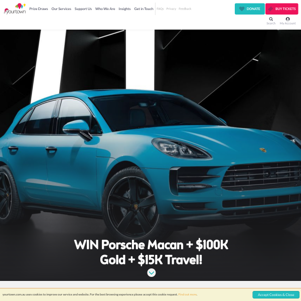 Win a Porsche Macan + $100K Gold + $15K Travel