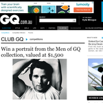 Win a portrait from the 'Men of GQ' collection!