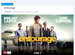 Win a private screening of 'Entourage' for you & 25 of your friends!