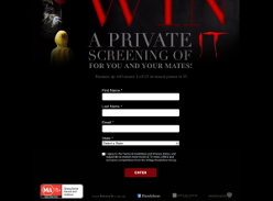 Win a private screening to see IT or one of twenty-five double passes