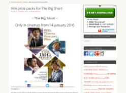 Win a prize pack for The Big Short