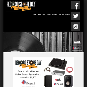 Win a Pro-Ject Debut Stereo System Pack, valued at $1,500!
