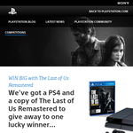 Win a PS4 & a copy of 'The Last of Us Remastered'!