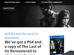 Win a PS4 & a copy of 'The Last of Us Remastered'!