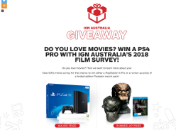 Win a PS4 Pro
