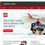 Win a QANTAS A380 built from over 5,000 LEGO bricks!